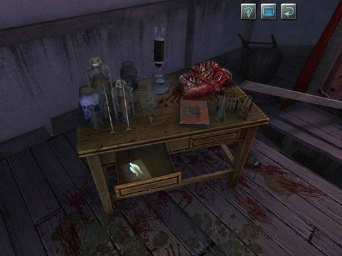 Otwórz lewą szufladę stolika - Unieszkodliw drugiego strażnika | Finał w opuszczonym lunaparku - Testament Sherlocka Holmesa - poradnik do gry