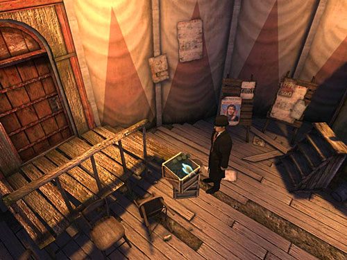 Teraz musisz tylko sprowokować wartownika, by zajrzał do gabinetu osobliwości - Unieszkodliw drugiego strażnika | Finał w opuszczonym lunaparku - Testament Sherlocka Holmesa - poradnik do gry