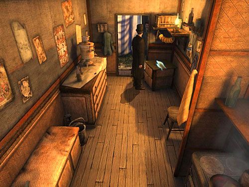 Wreszcie weź do ręki leżący na małej szafce przy drzwiach słownik rosyjsko-angielski - Odkryj cele planowanych zamachów | Finał w opuszczonym lunaparku - Testament Sherlocka Holmesa - poradnik do gry