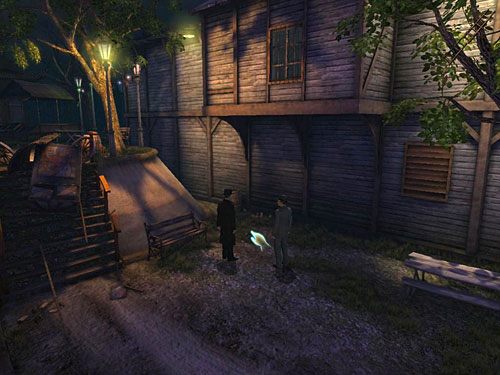 Postaw ją pod oknem i wespnij się po niej - Dostań się do Nawiedzonego Domu | Finał w opuszczonym lunaparku - Testament Sherlocka Holmesa - poradnik do gry