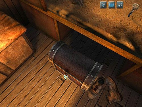 Wysuń go i otwórz małym kluczem znalezionym w matrioszce - Dostań się do warsztatu anarchistów | Finał w opuszczonym lunaparku - Testament Sherlocka Holmesa - poradnik do gry