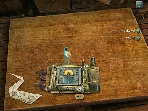 Zakręć korbą (okaże się, że przełącznik nie działa, co oznacza, że doktorowi nie udało się rozbroić bomby), po czym kliknij samą bombę - Zrób bombę | Finał w opuszczonym lunaparku - Testament Sherlocka Holmesa - poradnik do gry