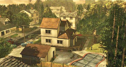 Po animacji znajdziesz się na tyłach domu jednorodzinnego - 2 - Adventures in Babysitting | Epizod I - A New Day | Solucja The Walking Dead - The Walking Dead - poradnik do gry