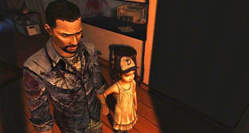 Rozdział rozpoczniesz od rozmowy z Clementine - 3 - In Your Charge | Epizod I - A New Day | Solucja The Walking Dead - The Walking Dead - poradnik do gry