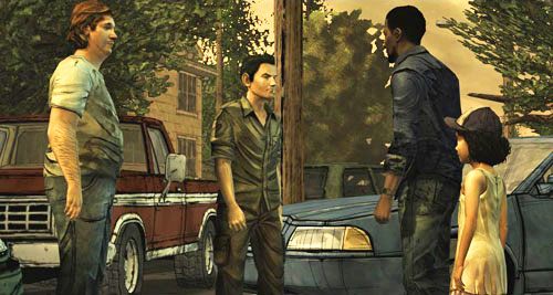 Kiedy brama stanie otworem, powitają cię Chet i Shawn Greene - 3 - In Your Charge | Epizod I - A New Day | Solucja The Walking Dead - The Walking Dead - poradnik do gry