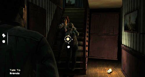 Podejdź do drzwi i je otwórz (Open: Screen Door) - 6 - Taking Charlotte | Epizod II - Starved for Help | Solucja The Walking Dead - The Walking Dead - poradnik do gry