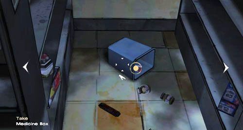 Kiedy tylko odzyskasz kontrolę nad bohaterem, zacznij zbierać przedmioty wszelkiego rodzaju (Take: Medicine Box, Medicine Bottle, Supplies, Energy Bar) - 1 - Goodbye, She Quietly Says | Epizod III - Long Road Ahead | The Walking Dead - The Walking Dead - poradnik do gry