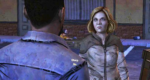 Jeśli powiesz o morderstwie Kennyemu, ten doceni twoją szczerość (Kenny appreicates your honesty) - 2 - Bad Blood | Epizod III - Long Road Ahead | Solucja The Walking Dead - The Walking Dead - poradnik do gry