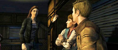 Czeka cię teraz kilka dialogów, w których twoja odpowiedź może mieć znaczenie - 3 - Hit the Road | Epizod III - Long Road Ahead | Solucja The Walking Dead - The Walking Dead - poradnik do gry