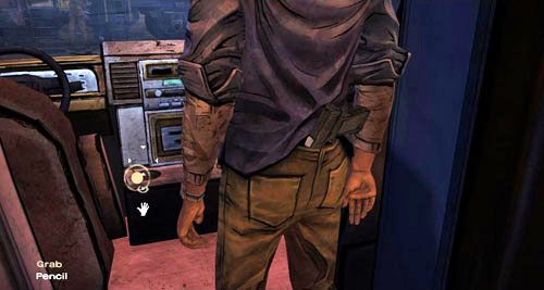 Po odzyskaniu kontroli nad Lee idź w lewo i wejdź do środka kampera (Open: RV Door) - 4 - What now? | Epizod III - Long Road Ahead | Solucja The Walking Dead - The Walking Dead - poradnik do gry