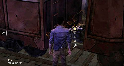 Idź w prawo wzdłuż wagonów - 4 - What now? | Epizod III - Long Road Ahead | Solucja The Walking Dead - The Walking Dead - poradnik do gry