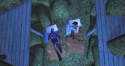 W końcu Hershel wskaże stodołę jako miejsce spoczynku dla ciebie i Clementine - 4 - Rock and a Hard Place - Przybycie | Epizod I - A New Day | The Walking Dead - The Walking Dead - poradnik do gry