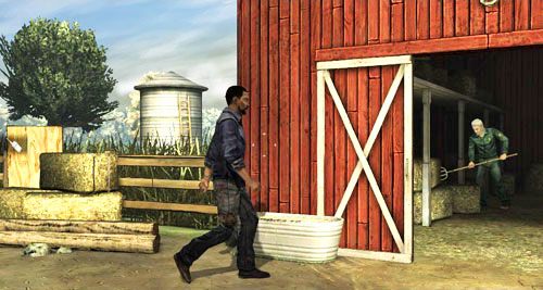 Jakkolwiek wybór ten nie ma wpływu na rozgrywkę, będzie się liczył w statystykach na końcu epizodu - 4 - Rock and a Hard Place - Poranek na farmie | Epizod I - A New Day - The Walking Dead - poradnik do gry