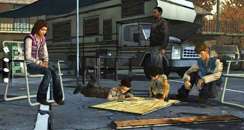 Idź w lewo - 2 - Conversation Killer - Problem z jedzeniem | Epizod II - Starved for Help - The Walking Dead - poradnik do gry