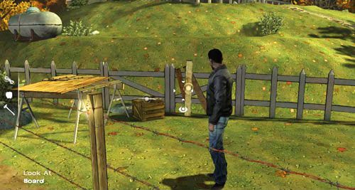 Zejdź z werandy, aby znaleźć się z powrotem pomiędzy ogrodzeniami - 3 - Thank you for shopping at Save Lots! - Przybycie i obchód | Epizod II - Starved for Help - The Walking Dead - poradnik do gry