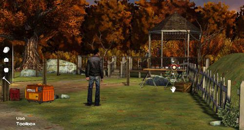 Możesz porozmawiać z Kennym w stodole, lecz nie przyniesie to nic nowego - 3 - Thank you for shopping at Save Lots! - Tajemnica w stodole | Epizod II - Starved for Help - The Walking Dead - poradnik do gry