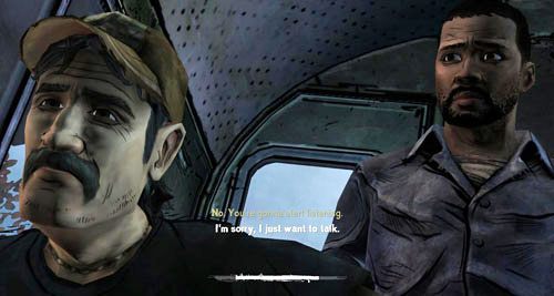 Zacznijmy od pokojowego rozwiązania - 5 - Handle It - Z Duckiem coraz gorzej | Epizod III - Long Road Ahead - The Walking Dead - poradnik do gry