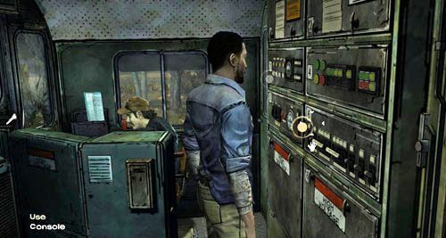 W środku możesz pomówić z Kennnym - 5 - Handle It - Rozmowa z Clementine | Epizod III - Long Road Ahead - The Walking Dead - poradnik do gry