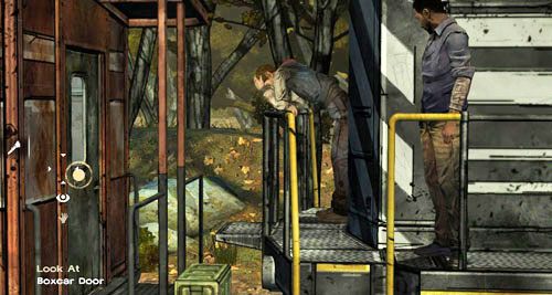 Po drodze możesz pomówić z Benem, m - 5 - Handle It - Rozmowa z Clementine | Epizod III - Long Road Ahead - The Walking Dead - poradnik do gry