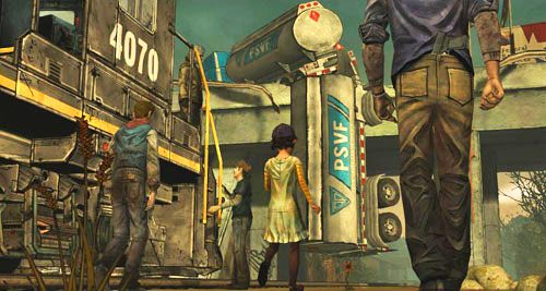 Po porozmawianiu z Clememtine na trzy powyższe tematy usłyszysz krzyki Kennyego z kabiny i przejdziesz do przedostatniego rozdziału - 5 - Handle It - Rozmowa z Clementine | Epizod III - Long Road Ahead - The Walking Dead - poradnik do gry