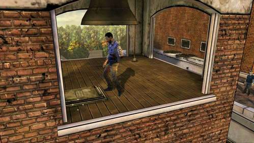 Towarzysze poradzą ci poszukanie innej drogi zejścia z dzwonnicy - 2 - Rooftop | Epizod V - No Time Left | Solucja The Walking Dead - The Walking Dead - poradnik do gry