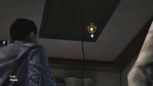 W pewnym momencie wszystkim skończy się amunicja i jedyną opcją będzie ucieczka na strych - 2 - Siege | Epizod V - No Time Left | Solucja The Walking Dead - The Walking Dead - poradnik do gry