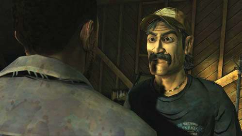 Akcja zaczyna się zaogniać - Kenny chciałby ustalić, co mają robić w przypadku gdy Lee po raz kolejny drastycznie odczuje skutki ugryzienia i ewentualnie zamieni się w zombie - 3 - Trapped | Epizod V - No Time Left | Solucja The Walking Dead - The Walking Dead - poradnik do gry