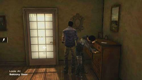 Po wszystkim Kenny zabierze z łóżka pistolet, a twoim zadaniem będzie znalezienie wyjścia z mieszkania - 4 - The Neighbors | Epizod V - No Time Left | Solucja The Walking Dead - The Walking Dead - poradnik do gry