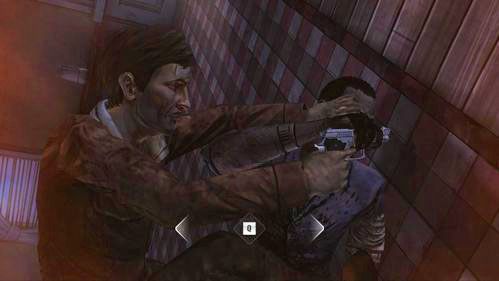 Szybko wciskaj pokazany na ekranie przycisk, a następnie kolejny - 6 - The Stranger | Epizod V - No Time Left | Solucja The Walking Dead - The Walking Dead - poradnik do gry