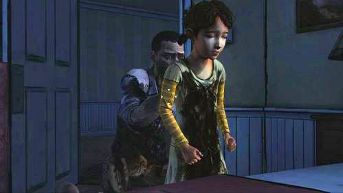 Rozpruj brzuch szwendacza (Chop: Walker), a następnie wyjmij jego wnętrzności (Scoop: Walker) i trzykrotnie nasmaruj nimi Clementine (Smear: Clementine) - 6 - The Stranger | Epizod V - No Time Left | Solucja The Walking Dead - The Walking Dead - poradnik do gry