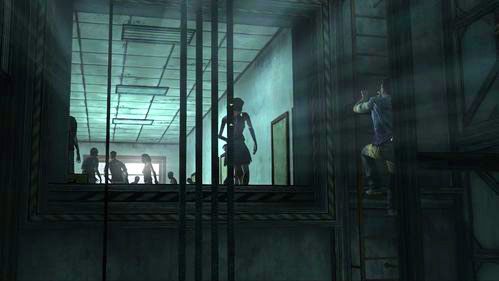 Kontynuuj wspinaczkę, aż dotrzecie na dach szpitala - 1 - The Morgue | Epizod V - No Time Left | Solucja The Walking Dead - The Walking Dead - poradnik do gry