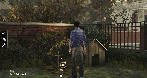 Podążaj dalej w głąb ekranu - 1 - Georgias First City - Na zewnątrz | Epizod IV - Around Every Corner - The Walking Dead - poradnik do gry