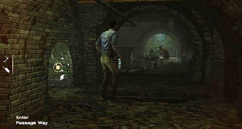 Drogę do wyjścia (Look At: Passage Way) blokuje grupa zombie - 3 - Support Group | Epizod IV - Around Every Corner | Solucja The Walking Dead - The Walking Dead - poradnik do gry