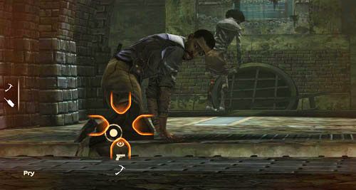 Po drodze twoja noga zostanie złapana przez zombie spod kraty - 3 - Support Group | Epizod IV - Around Every Corner | Solucja The Walking Dead - The Walking Dead - poradnik do gry