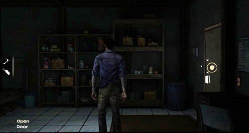 Znajdziesz się w schronie z łóżkami i mnóstwem zapasów - 3 - Support Group | Epizod IV - Around Every Corner | Solucja The Walking Dead - The Walking Dead - poradnik do gry