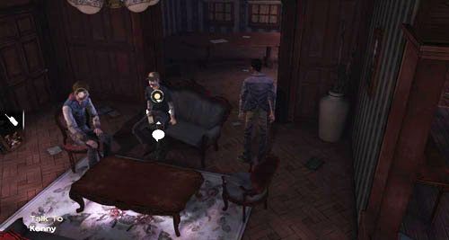 Możesz teraz pomówić z Benem i Kennym (nie ma znaczenia, którego wybierzesz) - 4 - Bedside Manor | Epizod IV - Around Every Corner | Solucja The Walking Dead - The Walking Dead - poradnik do gry
