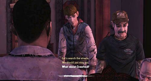 Twoje dwie kolejne odpowiedzi będą miały znaczenie - 4 - Bedside Manor | Epizod IV - Around Every Corner | Solucja The Walking Dead - The Walking Dead - poradnik do gry