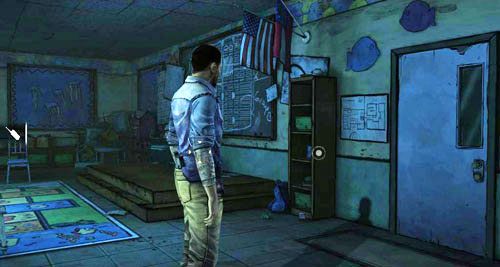 Po ułożeniu planu odzyskasz kontrolę nad Lee - 5 - Georgias Last City - Przybycie i akumulator | Epizod IV - Around Every Corner - The Walking Dead - poradnik do gry