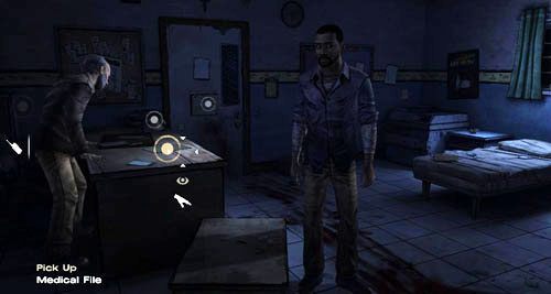 Wybierz jakąkolwiek odpowiedź w dialogu z Christą i Vernonem, a potem rozpocznij poszukiwania kodu - 5 - Georgias Last City - Medykamenty i opuszczenie szkoły | Epizod IV - Around Every Corner - The Walking Dead - poradnik do gry