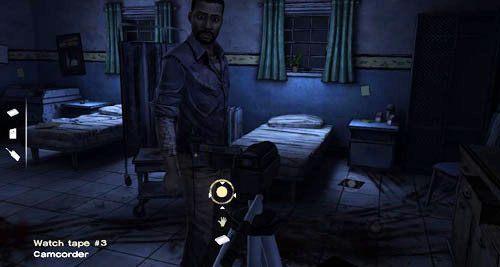 Od razu zabierzecie się z Vernonem i Christą do oglądania drugiej taśmy - 5 - Georgias Last City - Medykamenty i opuszczenie szkoły | Epizod IV - Around Every Corner - The Walking Dead - poradnik do gry