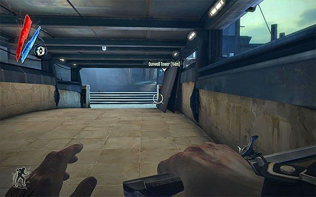 Niezależnie od wybranego wariantu zachowania musisz przedostać się w okolice dziedzińca (yard) - Dotarcie do wieży Dunwall | Misja 6 - Return to the Tower | Dishonored - Dishonored - poradnik do gry