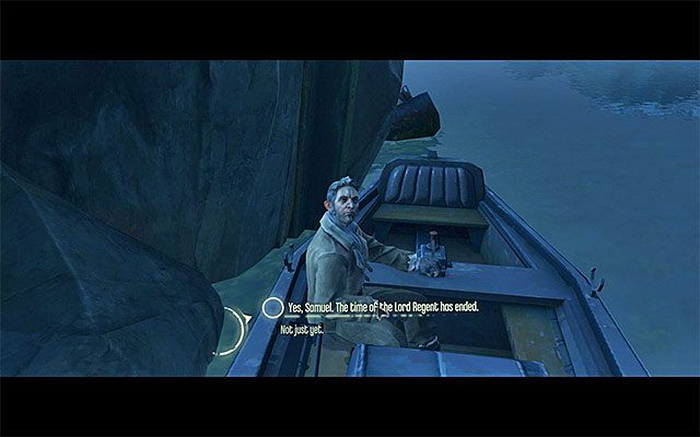 W drodze powrotnej do wieży uważaj na te same zagrożenia, z którymi miałeś do czynienia we wcześniejszych fazach misji - Powrót do łodzi Samuela | Misja 6 - Return to the Tower | Dishonored - Dishonored - poradnik do gry