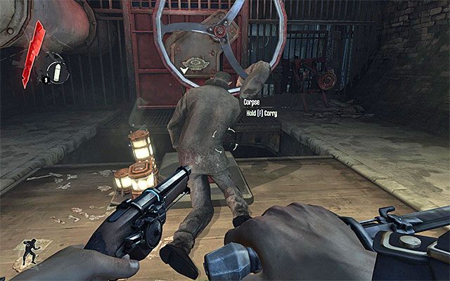 Po przepłynięciu przez tunel wyjdź z wody i rozejrzyj się po okolicy, odnajdując złoto oraz dziennik Damiena (Damiens Journal) - Ucieczka z więzienia Coolridge - odnalezienie skrzynki z zapasami | Misja 1 - Dishonored - Dishonored - poradnik do gry