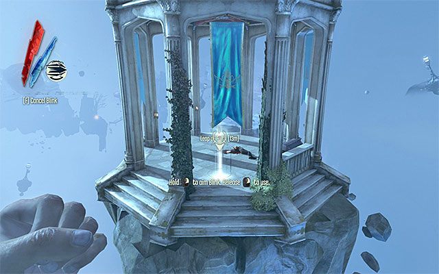 Zapoznaj się z krótką instrukcją działania nowej mocy - Somewhere Else... - Spotkanie z Outsiderem | The Hound Pits Pub #1 i #2 - Dishonored - poradnik do gry