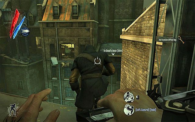 W trakcie eksploracji nabrzeża gorąco radzę zaglądać do wnętrz mijanych budynków, odnajdując w nich złoto, żywność, eliksiry zdrowia Sokolova i duchowe remedia Piero, jak również rozglądać się za ciałami wartowników i zabójców - Zbadanie nabrzeża Rudshore | Misja 7 - The Flooded District | Dishonored - Dishonored - poradnik do gry