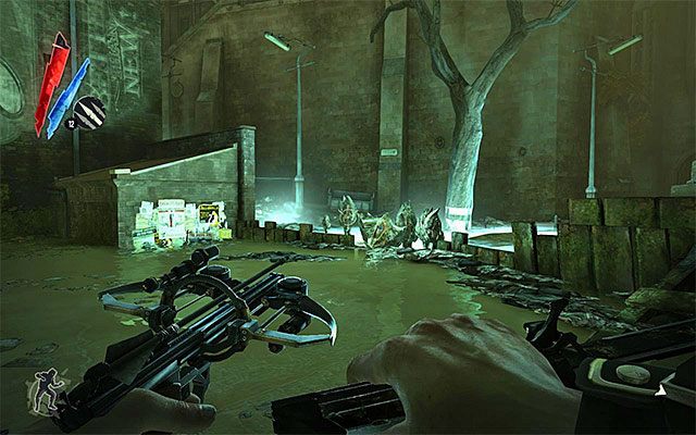 Drugi wariant zakłada dotarcie do bardziej oddalonego do rafinerii - Przedostanie się do rafinerii Greaves | Misja 7 - The Flooded District - Dishonored - poradnik do gry