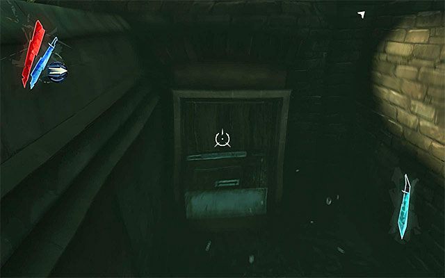 Do ostatniego ciekawego miejsca dość trudno jest dotrzeć, albowiem musisz zanurkować - Zbadanie centralnego Rudshore | Misja 7 - The Flooded District | Dishonored - Dishonored - poradnik do gry