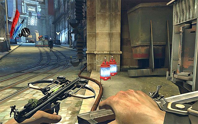 Przez drugą ścianę światła możesz przedostać się na dwa zasadnicze sposoby - Przedostanie się przez drugą ścianę światła | Misja 2 - High Overseer Campbell - Dishonored - poradnik do gry