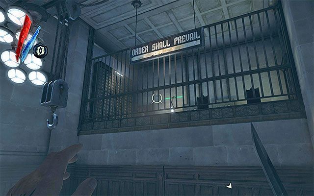 Drugie z ważnych pomieszczeń to sala przesłuchań (Interrogation Room) - Zbadanie budynku Nadzorcy Campbella | Misja 2 - High Overseer Campbell - Dishonored - poradnik do gry