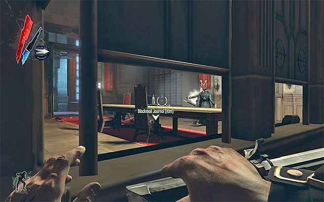 Rozwiązanie to niestety również nie jest pozbawione wad, albowiem po tym jak Campbell umrze w wyniku otrucia kapitan Curlow zostanie oskarżony o jego zamordowanie i przystąpi do walk ze strażnikami, tak więc jeśli więc chcesz żeby postać ta nie zginęła będziesz musiał mu pomóc - Wybranie sposobu eliminacji Nadzorcy Campbella | Misja 2 - High Overseer Campbell - Dishonored - poradnik do gry